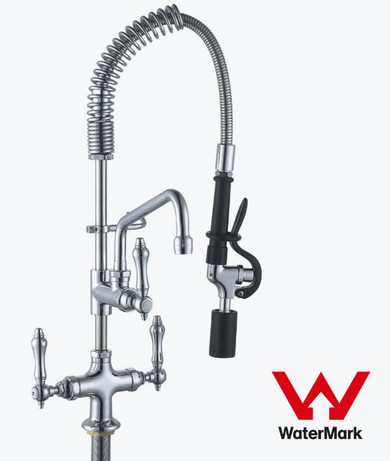 Sunmixer Pre Rinse Unit with Add-on Faucet and 152mm Swing Nozzle T98001MN-2C