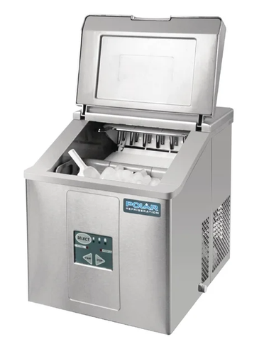 Polar CH479-A C-Series Commercial 15kg Countertop Manual-Fill Ice Machine (Stainless Steel)