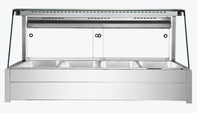 Bonvue Angled Countertop Wet and Dry Bain Marie BM14TC