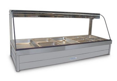Roband C25 Curved Glass Hot Food Display