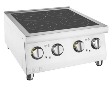 Apuro CU558-A 4 Zone Induction Hob 2 x 3kW