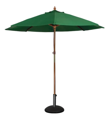 Bolero CB512 Round Outdoor Commercial Umbrella 2.5m (Green)
