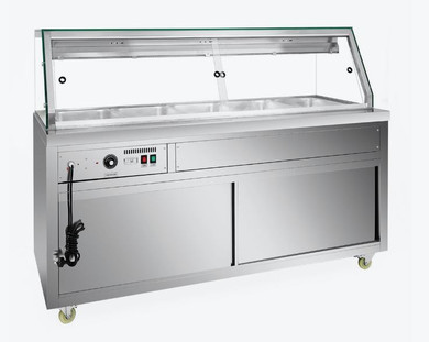 Thermaster Wet and Dry Bain Marie Display 5x1/1 GN Pans PG180FE-XG