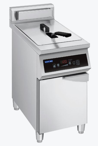 Electmax 700 Series Induction Single Fryer with Splashback IFS7-30L