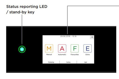 Moduline GCE110T 10 x 1/1GN Compact Electric Combi Oven with Touch Screen Controls