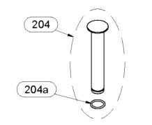 Overflow Pipe to suit Modular Glasswasher GW40 GW41