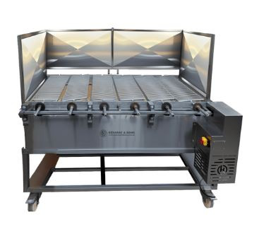Ozsarac & Sons HO4X6 Large Commercial Charcoal Rotisserie