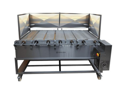 Ozsarac & Sons HO4X7 Goliath Commercial Charcoal Rotisserie