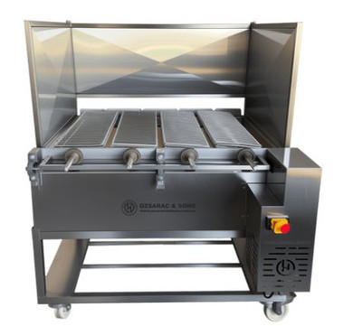 Ozsarac & Sons HO5X4 Compact Commercial Charcoal Rotisserie