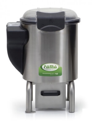 Brice FAMFP104 5kg Commercial Belt-Driven Stainless Steel Potato Peeler (150kg/hr)
