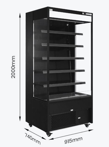 Thermaster Supermarket Open Beverage Display OC-915B