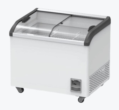 Thermaster Heavy Duty Supermarket Glass Sliding Lid Freezers 306L SD-306K