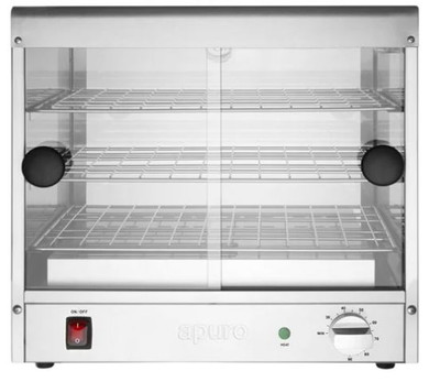 Apuro CJ558-A 30 Pie Cabinet & Warmer | Heated Display 10A