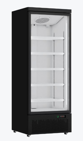 Thermaster Supermarket Fridge Black LG-600BGBM