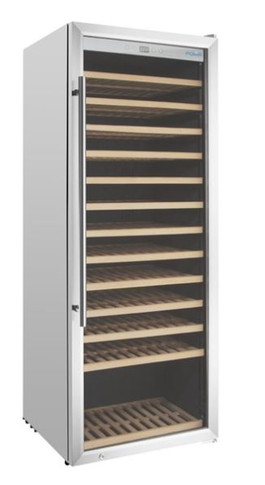 Polar G-Series Single Zone Wine Fridge Stainless Steel 137 bottles