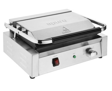 Apuro CU603-A Bistro Large Contact Grill Flat Plates | 10A Plug