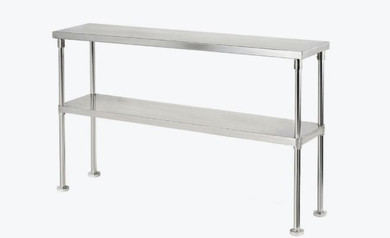 Double Tier 400mm Deep Workbench Overshelf 750mm High WBO2-1500-400