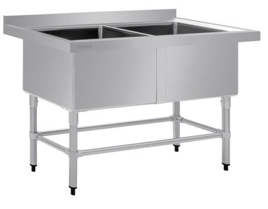 Vogue HC911 Double Deep Pot Sink 90mm Drain