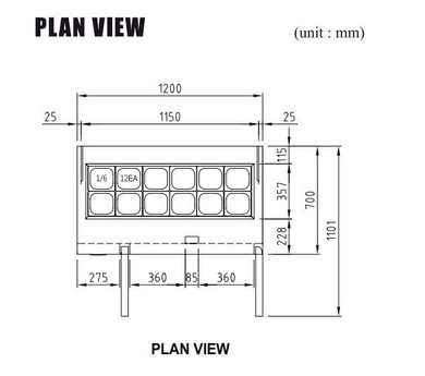Turbo Air KHR12-2-N 2 Door Solid Salad Prep Fridge