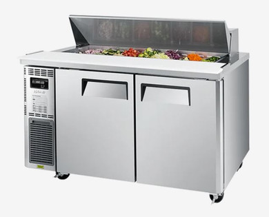 Turbo Air KHR15-2-N 2 Door Solid Salad Prep Fridge
