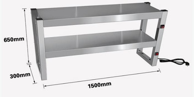 Benchstar FW8L-152 Commercial 8-Lamp Food Warmer