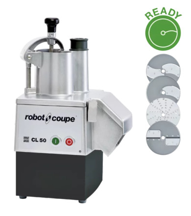 Robot Coupe CL 50 PREP Ready Vegetable Preparation Machine - 4 Discs
