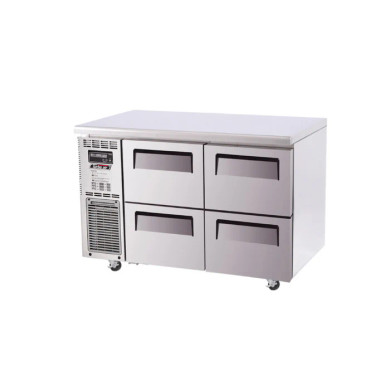 Turbo Air KUR12-2D-4-N - Undercounter 4 Drawer Fridge