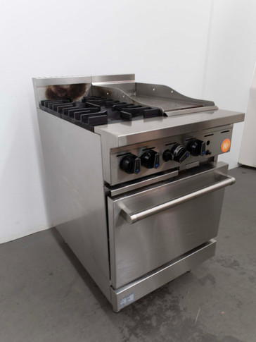 B+S KOV-SB2-GRP3 2 Burner Oven + Griddle