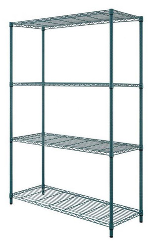 Atlas V18307SET Verde 4 Shelf Wire Shelving Box Kit 760mm