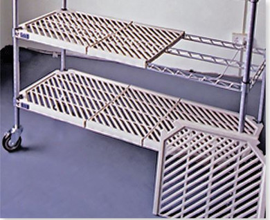 Atlas PM18547EPL 4 Shelf Plastic Mat Shelving Kit - 1370mm x 455mm