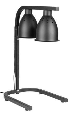 Apuro JA865-A Infrared Food Warmer Matt Black