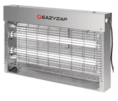 Eazyzap FP984-A Brushed Stainless Steel Pest Killer - 19watt