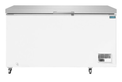 Polar GP897-A G-Series Chest Freezer with Stainless Steel Lid 378Ltr
