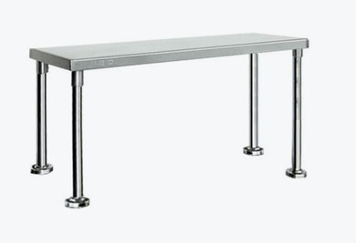 Single Tier 400mm Deep Workbench Overshelf 450mm High WBO1-1800-400