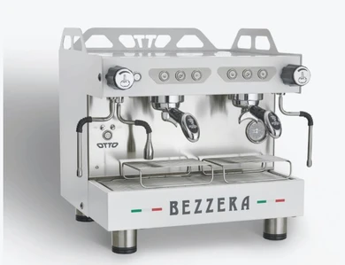 Bezzera BZOTTOCDEAF2W Otto DE Auto-Foamer 2-Group Commercial Espresso Machine (White)