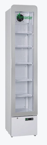 Thermaster Slim Fit Upright Glass Door Beverage Fridge - LG166FA