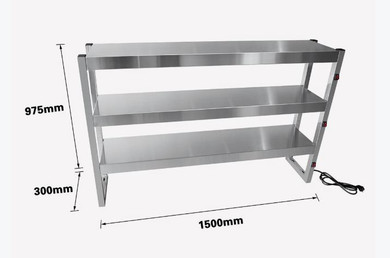 Benchstar Commercial Food Warmer with 12 Lamps FW12L-153