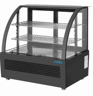 Polar C-Series CU636-A Countertop Display Fridge 100Ltr Black