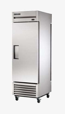 True Refrigeration T-23PT-HC T-Series Upright Foodservice Refrigerator, Pass Thru, 1 Solid Door Front, 1 Solid Door Rear