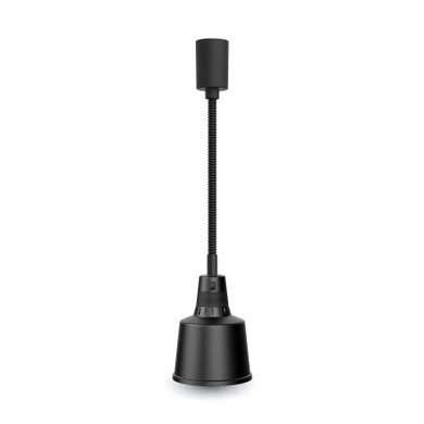 Roband PR20BK Pendant Heat Lamp Rectractable 200 Series - Black