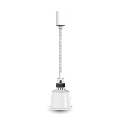 Roband PR20WH Pendant Heat Lamp Rectractable 200 Series - White
