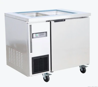 Thermaster TL900TN-6P 1-Door Commercial Refrigerated Saladette Prep Counter (168L)