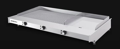 B+S EcoGrill EG 7C 1200 1F-2G 2-in-1 Line 700 Flat & Tube Grill (10.7kW 400V)