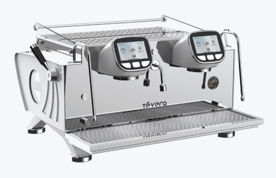 TéVera White T3 Multi-Boiler Commercial Tea Brewing Machine (2 Group) - TVT3-2W