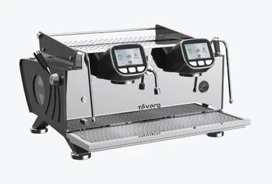 TéVera Black T3 Multi-Boiler Commercial Espresso Machine (2 Group) - TVET3-2B