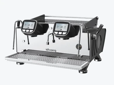 TéVera Black T3 Multi-Boiler Commercial Tea Brewing Machine (2 Group) - TVT3-2B