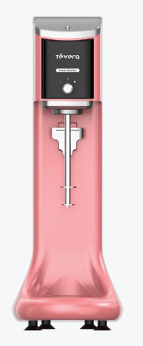 TéVera Macaron Coral Pink Milkshake & Drink Mixer - TVLB-650P