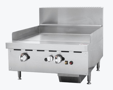 BRENNER Forge 800 Series Bench Top Gas Griddle LPG with 2 burners - BREG8G-600L