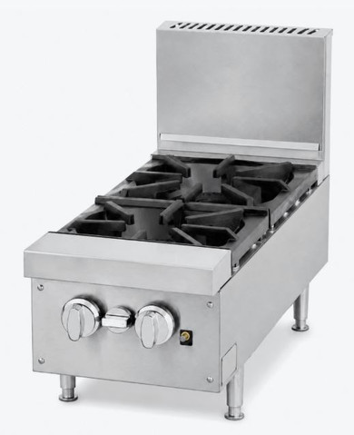 BRENNER Forge 800 Series Gas Bench Top Cooking Range LPG with 2 burner - BREG8R-300L