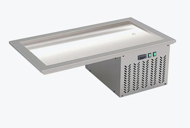 Thermaster GN3-FA 3 x GN 1/1 Drop-In Static Cold Bain Marie Well (1108mm Wide)